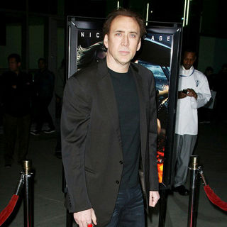 Nicolas Cage in Los Angeles Screening of "Drive Angry"