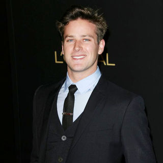 Armie Hammer in The Hollywood Reporter's Nominees' Night