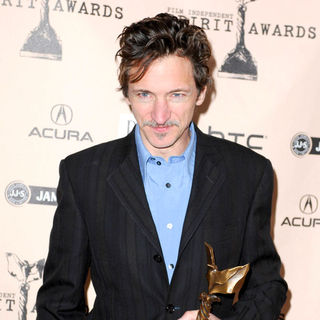 John Hawkes in The 2011 Film Independent Spirit Awards - Press Room