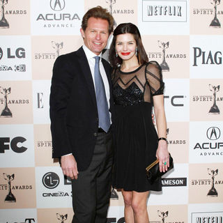 Francois La Haye, Delphine Chaneac in The 2011 Film Independent Spirit Awards - Arrivals