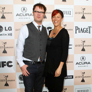 Rainn Wilson, Holiday Reinhorn in The 2011 Film Independent Spirit Awards - Arrivals