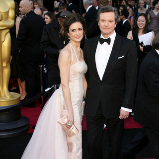 Livia Giuggioli, Colin Firth in 83rd Annual Academy Awards (Oscars) - Arrivals
