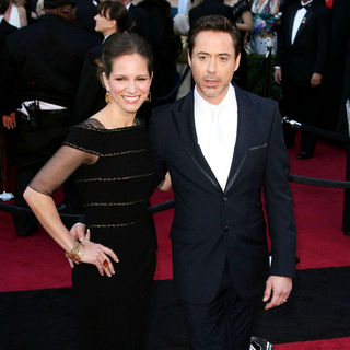 Susan Levin, Robert Downey Jr. in 83rd Annual Academy Awards (Oscars) - Arrivals