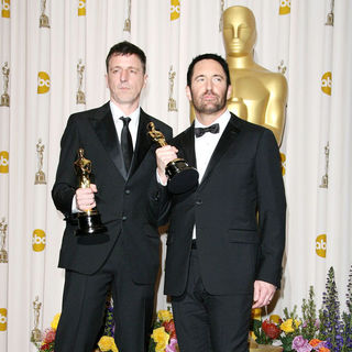Atticus Ross, Trent Reznor in 83rd Annual Academy Awards (Oscars) - Press Room