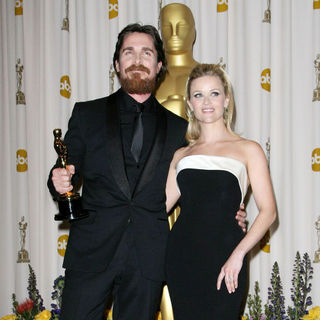 Christian Bale, Reese Witherspoon in 83rd Annual Academy Awards (Oscars) - Press Room