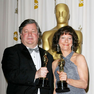 Kirk Simon, Karen Goodman in 83rd Annual Academy Awards (Oscars) - Press Room