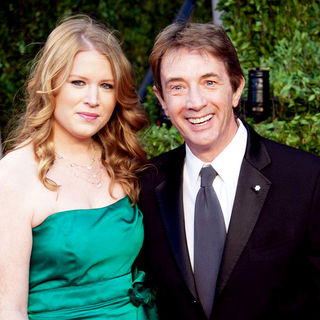 Katherine Short, Martin Short in 2011 Vanity Fair Oscar Party - Arrivals