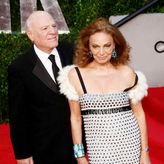 Barry Diller, Diane Von Furstenberg in 2011 Vanity Fair Oscar Party - Arrivals