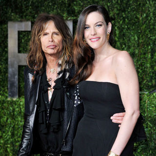 Steven Tyler, Liv Tyler in 2011 Vanity Fair Oscar Party - Arrivals