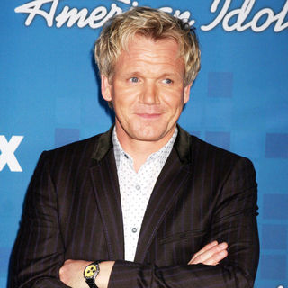 Gordon Ramsay in The American Idol Season 10 Top 13 Finalists Party