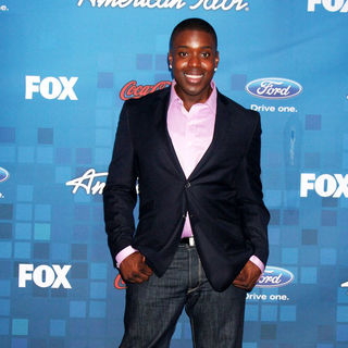 Jacob Lusk in The American Idol Season 10 Top 13 Finalists Party