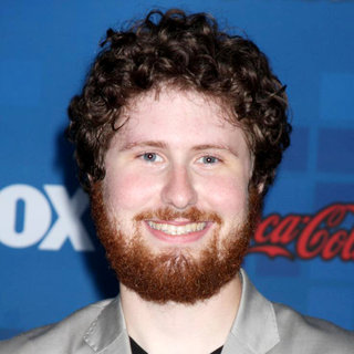 Casey Abrams in The American Idol Season 10 Top 13 Finalists Party