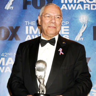 Colin Powell in 42nd NAACP Image Awards - Press Room