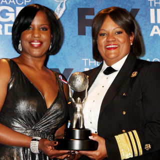 Roslyn M. Brock, Regina M. Benjamin in 42nd NAACP Image Awards - Press Room