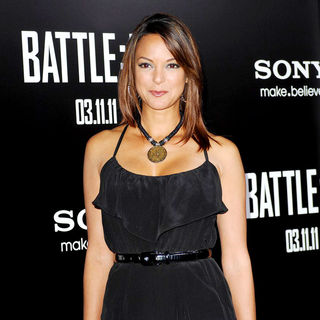 Eva La Rue in "Battle: Los Angeles" Los Angeles Premiere