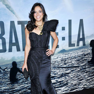 Michelle Rodriguez in "Battle: Los Angeles" Los Angeles Premiere