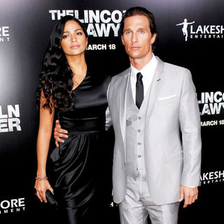 Camila Alves, Matthew McConaughey in Screening of Lionsgate & Lakeshore Entertainment's 'The Lincoln Lawyer'
