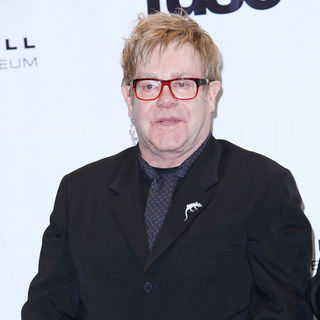 Elton John in 26th Annual Rock And Roll Hall Of Fame Induction Ceremony - Press Room