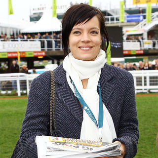 Lily Allen in Lily Allen Attends The Cheltenham Festival