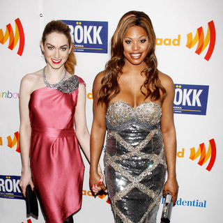 Jamie Clayton, Laverne Cox in The 22nd Annual GLAAD Media Awards - Arrivals