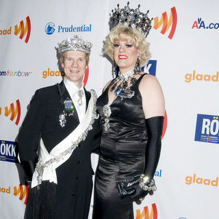 Emperor XIX Jack, Farrah Moans in The 22nd Annual GLAAD Media Awards - Arrivals