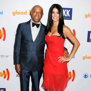 Russell Simmons, Rima Fakih in The 22nd Annual GLAAD Media Awards - Arrivals