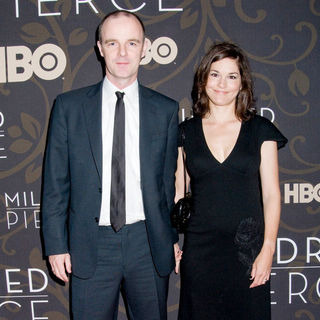Brian F. O'Byrne, Heather Goldenhersh in The New York Premiere of "Mildred Pierce" - Arrivals