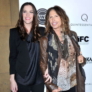Liv Tyler, Steven Tyler in Los Angeles Premiere of 'Super' - Arrivals