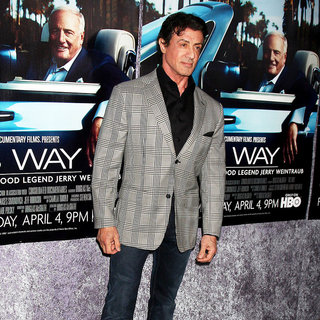 Sylvester Stallone in The Los Angeles HBO Premiere of 'His Way'