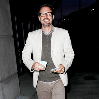 David Arquette in David Arquette Arriving at The LA Lakers Game