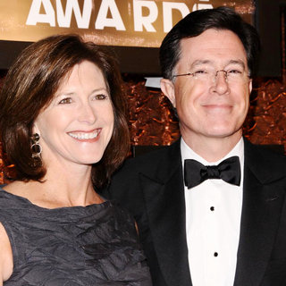 Evelyn McGee, Stephen Colbert in First Annual Comedy Awards - Arrivals
