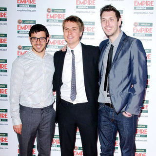 Simon Bird, Joe Thomas, Blake Harrison in The Jameson Empire Awards 2011 - Arrivals