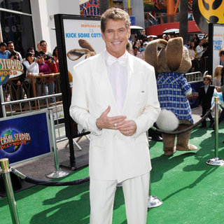 David Hasselhoff in Los Angeles Premiere of 'Hop'