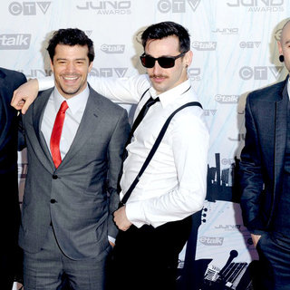 Hedley in 2011 JUNO Awards - Arrivals - wenn3268961