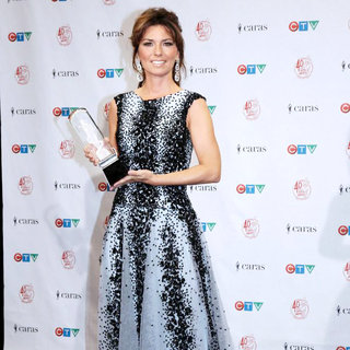 Shania Twain in The 2011 JUNO Awards - Press Room