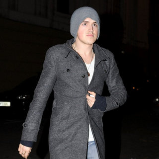 McFly in Tom Fletcher Returns to His Manchester Hotel - wenn3269973