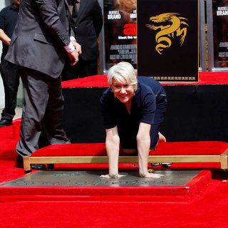 Helen Mirren is Honoured with A Hand and Footprint Ceremony