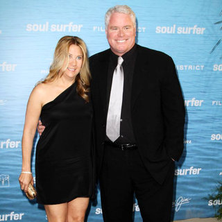 Christina Lambert, Sean McNamara in The Los Angeles Premiere of 'Soul Surfer'