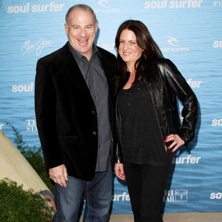David Zelon, Cathy Schulman in The Los Angeles Premiere of 'Soul Surfer'