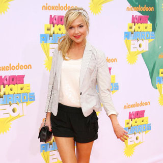 Arielle Kebbel in Nickelodeon's 2011 Kids Choice Awards