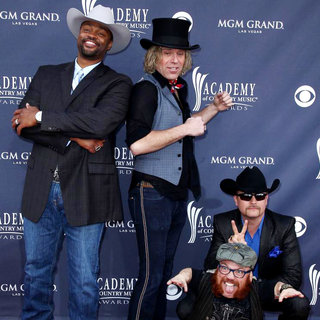 Cowboy Troy, Big & Rich, Two Foot Fred in The Academy of Country Music Awards 2011 - Arrivals