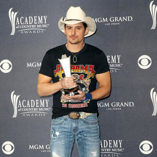 Brad Paisley in The Academy of Country Music Awards 2011 - Press Room