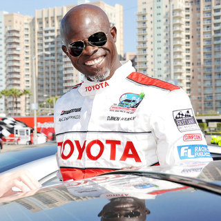 Djimon Hounsou in The 35th Annual Toyota Pro/Celebrity Race - Press/Practice Day