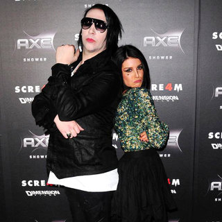 Marilyn Manson, Shenae Grimes in World Premiere of 'Scream 4' - Arrivals
