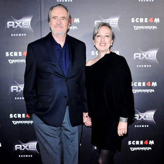 Wes Craven, Iya Labunka in World Premiere of 'Scream 4' - Arrivals