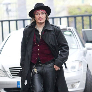 Adam Ant in Adam Ant at The ITV Studos