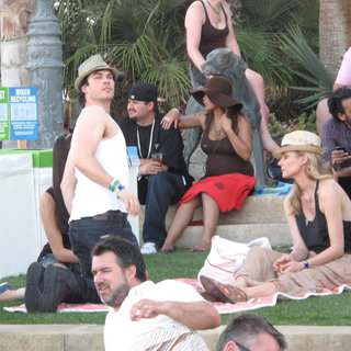 Ian Somerhalder, Diane Kruger in Celebrities at The 2011 Coachella Valley Music and Arts Festival - Day 2