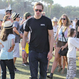 Alexander Skarsgard in Celebrities at The 2011 Coachella Valley Music and Arts Festival - Day 2
