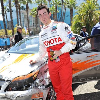 Kevin Jonas in The 2011 Toyota Grand Prix Pro Celebrity Race at The Toyota Grand Prix