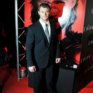 Chris Hemsworth in Australian Premiere of 'Thor' at Even Cinemas George St.
